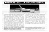 Airbus A380 Emirates - Revell