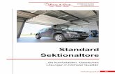 Standard Sektionaltore - Strug & Graf
