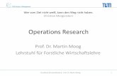 Operations Research - TUM
