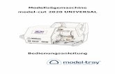 Modellsägemaschine model-cut 2020 UNIVERSAL