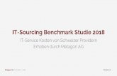 IT-Sourcing Benchmark Studie 2018 - Metagon