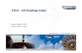 EASA – GA Roadmap Status