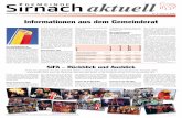 Informationen aus dem Gemeinderat - Sirnach