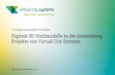 Vortragsprogramm DGfK, TU Dresden Digitale 3D-Stadtmodelle ...