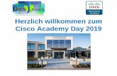 Herzlich willkommen zum Cisco Academy Day 2019