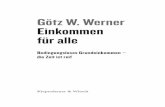 Götz W. Werner Einkommen für alle