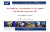 Strategisches Management in der Agrar- und ...