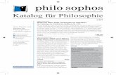 Katalog für Philosophie