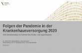 Folgen der Pandemie in der Krankenhausversorgung 2020