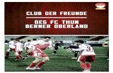des FC Thun Berner Oberland