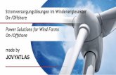 Power Solutions for Wind Farms On-/Offshore