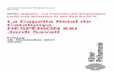 La Capella Reial de Catalunya HESPÈRION XXI Jordi Savall