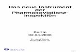 Das neue Instrument der Pharmakovigilanz- inspektion