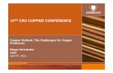 10TH CRU COPPER CONFERENCE - Codelco