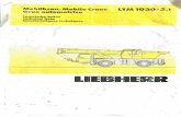 Liebherr Crane Chart LTM 1030-2