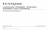 Lexmark X264dn, X363dn, X364dn und X364dw
