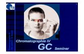 Chromatographie IV GC - uni-