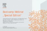 Bootcamp Webinar „Special Edition“ - Elsevier