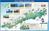 Onna Village Illustration Map