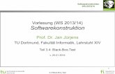 Vorlesung (WS 2013/14) Softwarekonstruktion