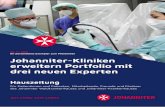 Johanniter-Kliniken erweitern Portfolio mit drei neuen