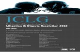 Litigation & Dispute Resolution 2018