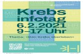 032 1020011 Krebsinfotag2021 Flyer A5 RZ2 - Unispital Basel