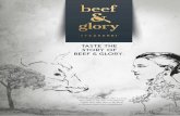 TASTE The story of Beef & Glory.