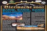BARIM, BARIM, BARIM - Bierfestzeitung
