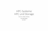 HPC-Systeme HPC und Storage