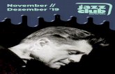 November // Dezember '19 - Jazzclub