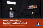 Dienstkleiderordnung Landkreis Landsberg am Lech