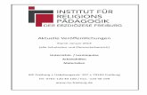Aktuelle Veröffentlichungen - IRP Freiburg