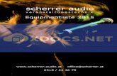 Mietpreisliste - Scherrer Audio