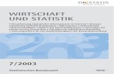 Wirtschaft und Statistik - statistischebibliothek.de