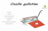 Cisaille guillotine - Académie de Versailles