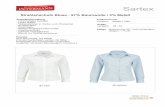 Strahlenschutz Bluse - 97% Baumwolle / 3% Metall