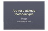Arthrose attitude thérapeutique