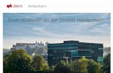 Dual studieren an der DHBW Heidenheim