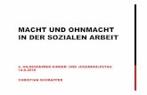 Macht und Ohnmacht in der Sozialen Arbeit - Hildesheim 14.6