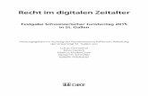 Recht im digitalen Zeitalter - alexandria.unisg.ch