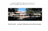 Schul- und Hausordnung - Helmut Schmidt Schule