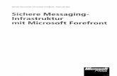 Sichere Messaging- Infrastruktur mit Microsoft Forefront