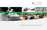 DOSB I 100 Jahre Frauensport