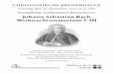 Johann Sebastian Bach Weihnachtsoratorium I- III