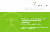 Salzburger Verwaltungsakademie Grundausbildung für den