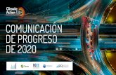 Global Investors Driving COMUNICACIÓN DE PROGRESO DE 2020