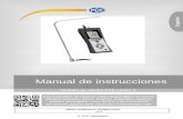 Manual de instrucciones Medidor de caudal PCE-HVAC 2
