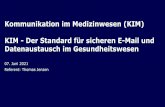 KIM - Der Standard für sicheren E-Mail- und Datenaustausch ...