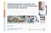 Anästhesiologische Aspekte und Möglichkeiten der ...
